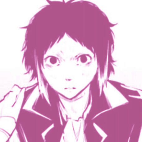 akutagawa looking head on with a confused expression on his face.